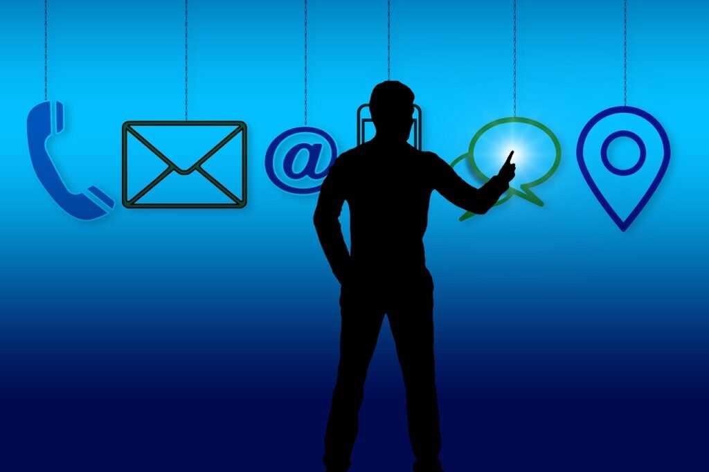 contact, letter, e-mail